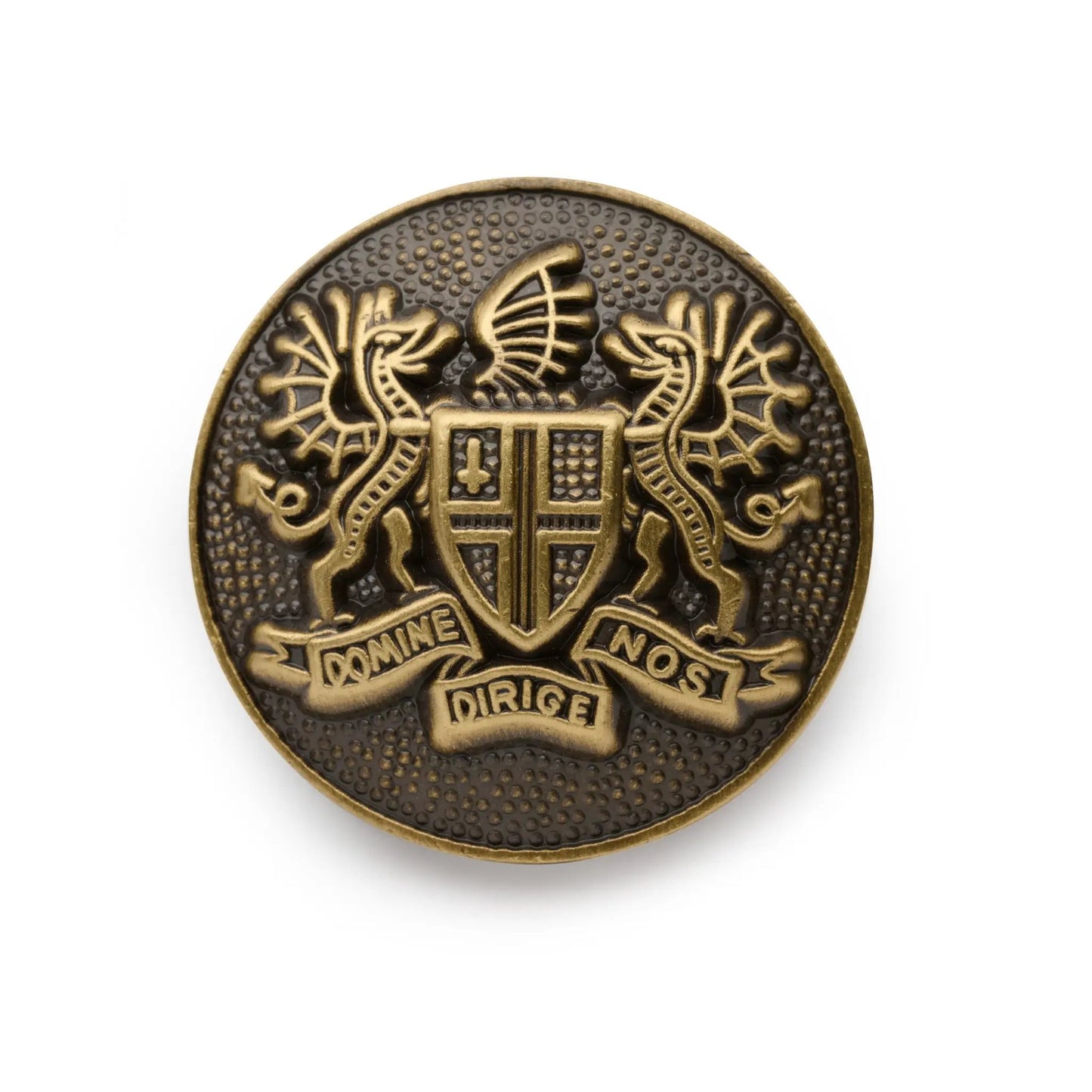 City Of London Blazer Button In Bronze by Benson & Clegg