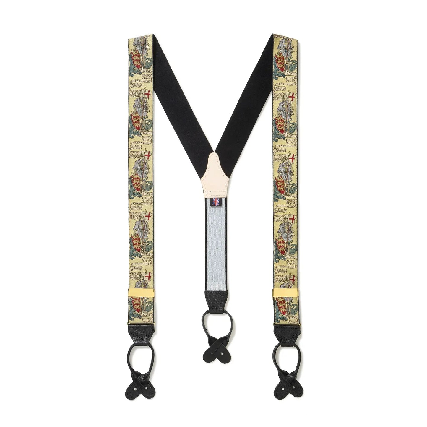 St George & The Dragon Limited Edition Luxury Braces by Benson & Clegg