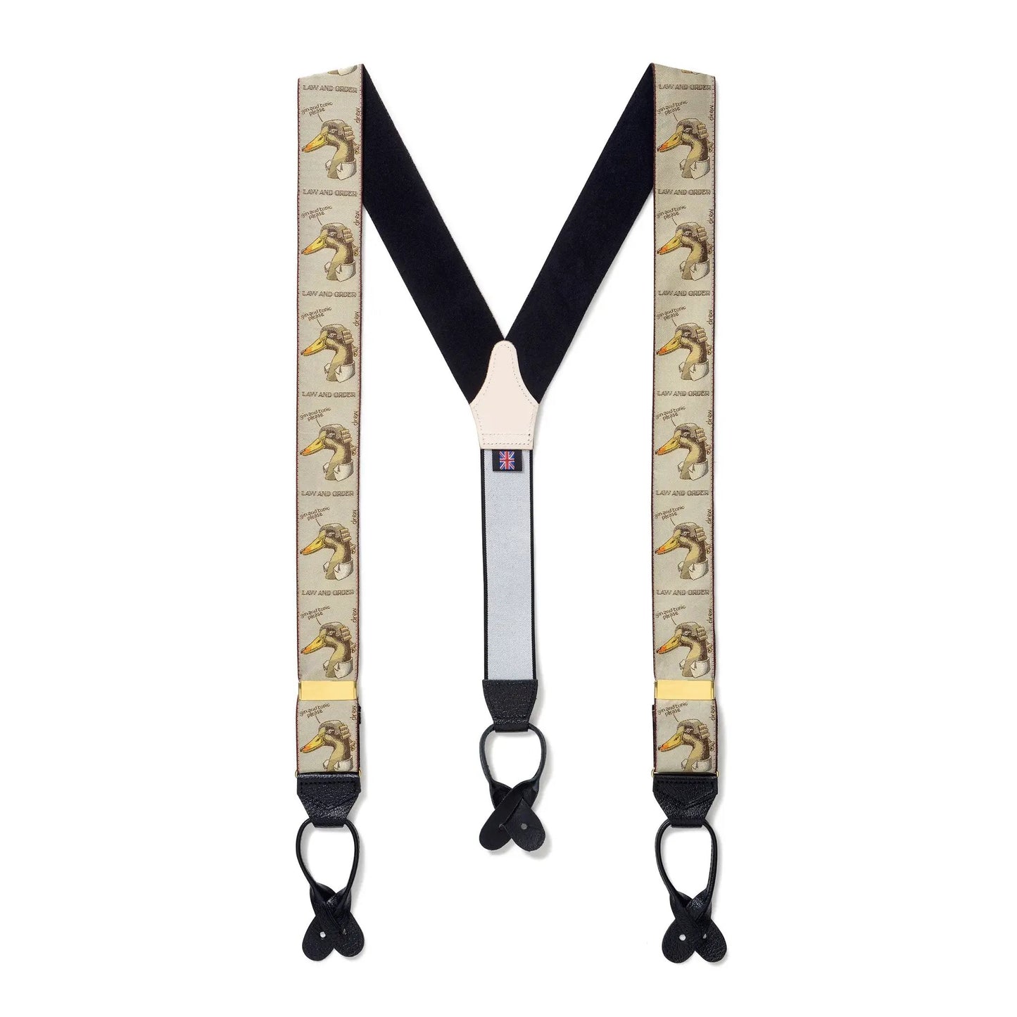 Law & Order Limited Edition Luxury Braces by Benson & Clegg