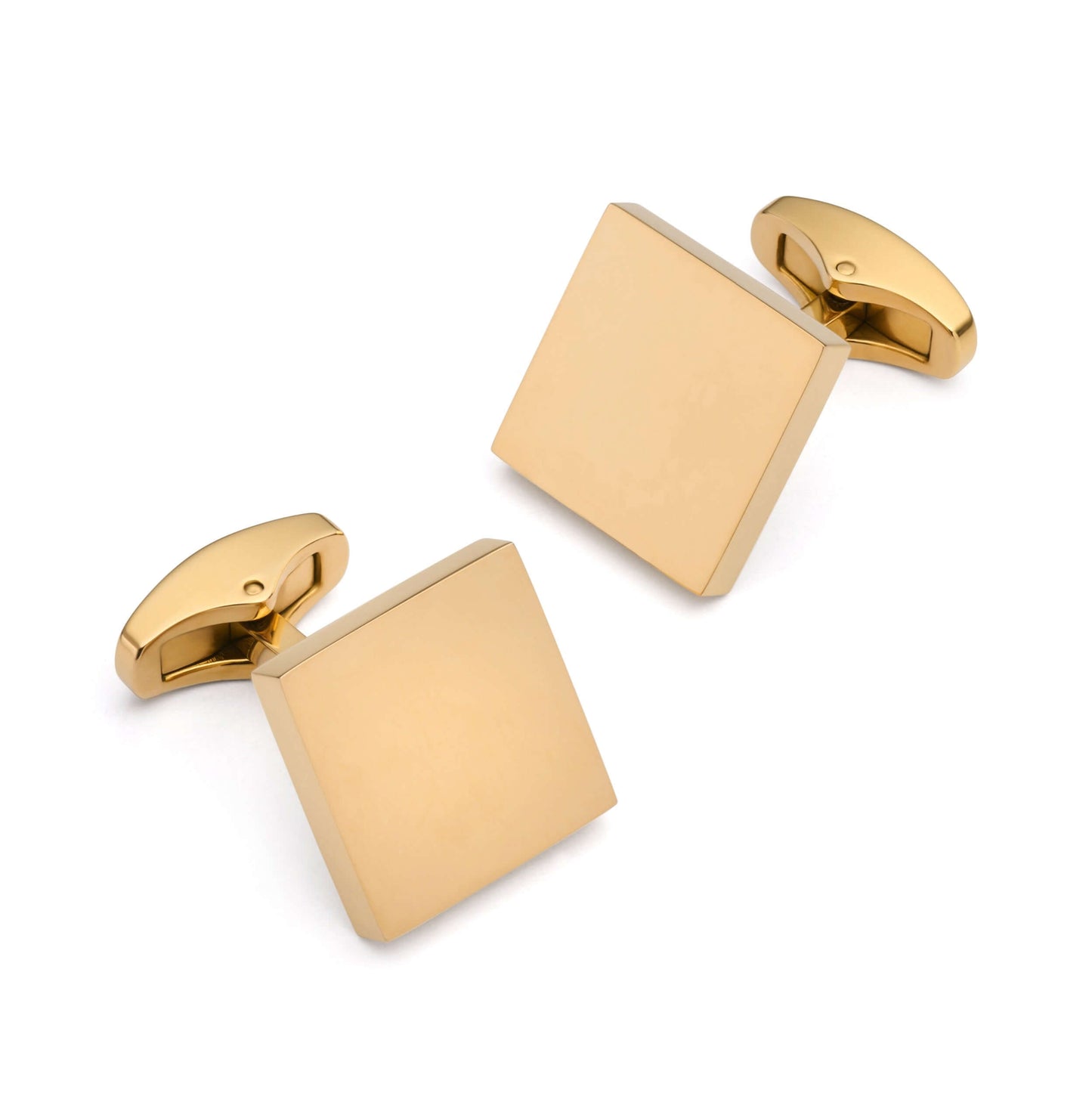 Square Cufflinks In Gold