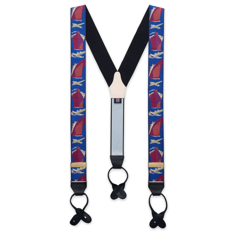 Luxury Braces | Men’s Suspenders in Silk, Leather & Elastic