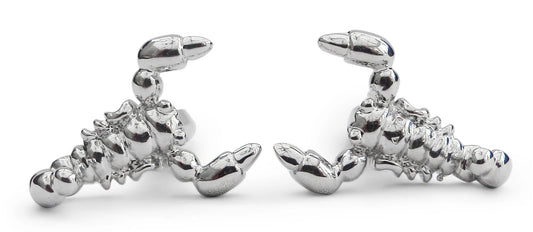 silver style lobster cufflinks by Frederick Thomas Handmade Mens Ties