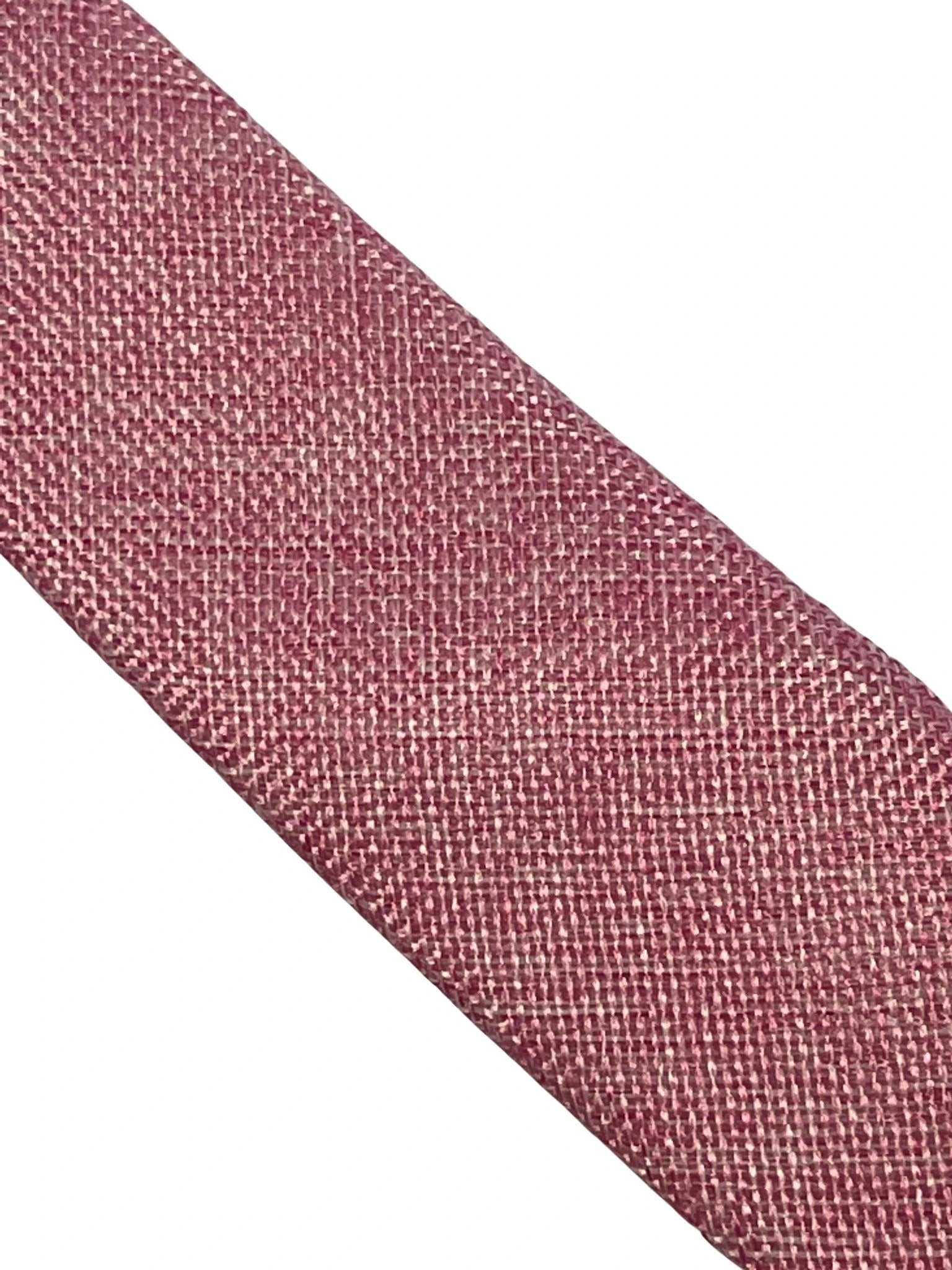 candy carnation flamingo pink linen tie by Frederick Thomas Handmade Mens Ties