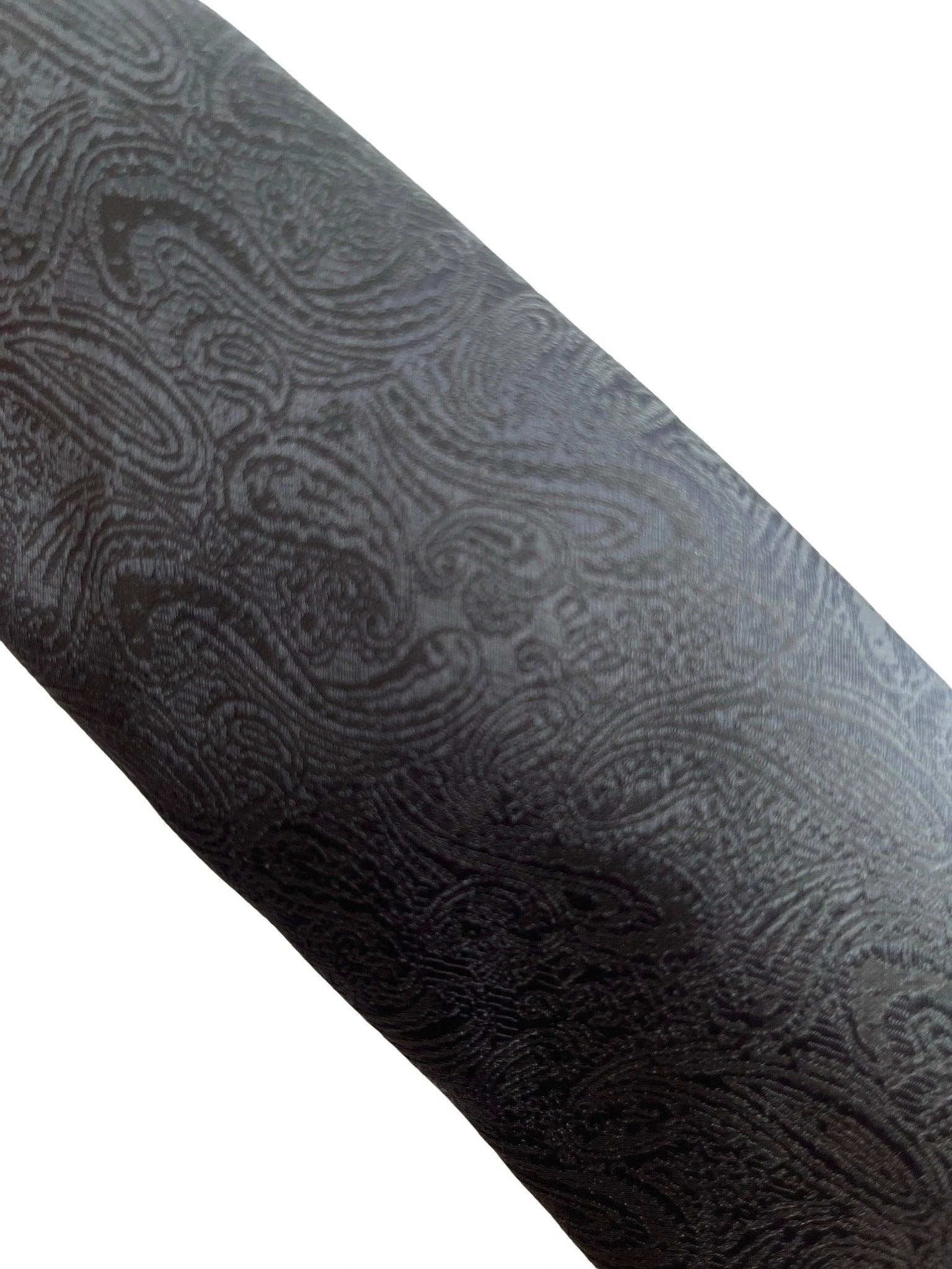 Frederick Thomas Handmade Tie - Timeless Black Paisley Design For Subtle Elegance by Frederick Thomas Handmade Mens Ties