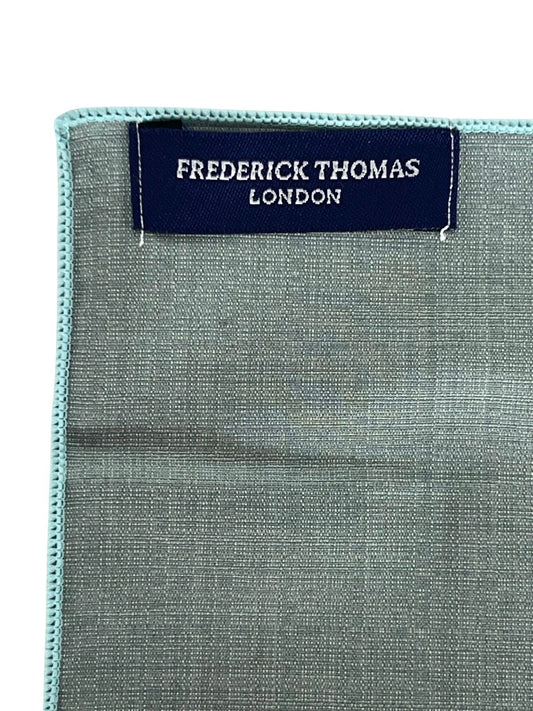 Sage Mint Olive Green Bamboo Pocket Square - Luxuriously Soft Hand Feel And Refined Draping For Elegant Suit Finish by Frederick Thomas Handmade Mens Ties
