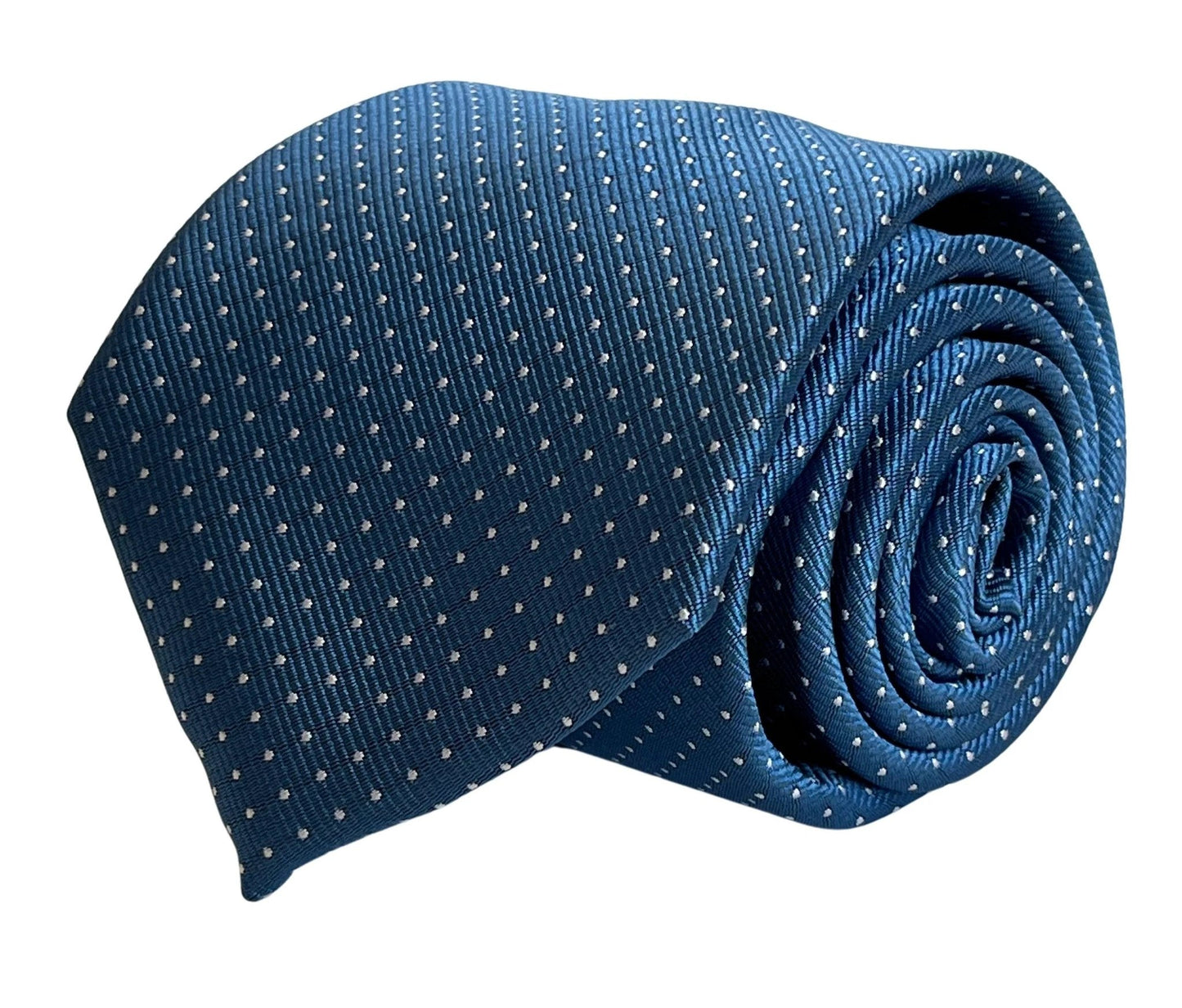 Frederick Thomas Handmade Tie Cobalt Blue - Signature Floral Pattern For Subtle Sophistication by Frederick Thomas Handmade Mens Ties