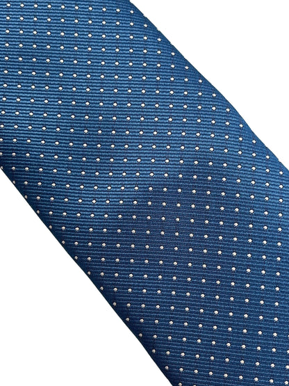 Frederick Thomas Handmade Tie Cobalt Blue - Signature Floral Pattern For Subtle Sophistication by Frederick Thomas Handmade Mens Ties