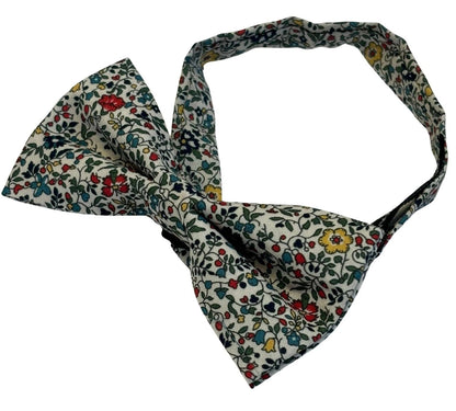 Liberty Style Ditsy Floral English Wildflower Design Child's Bow Tie by Frederick Thomas Handmade Mens Ties