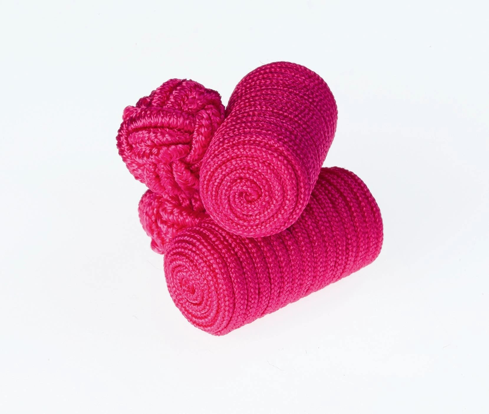 Cerise Pink Barrel Cufflinks Ringhart Shirting Fabrics by Ringhart Shirting Fabrics