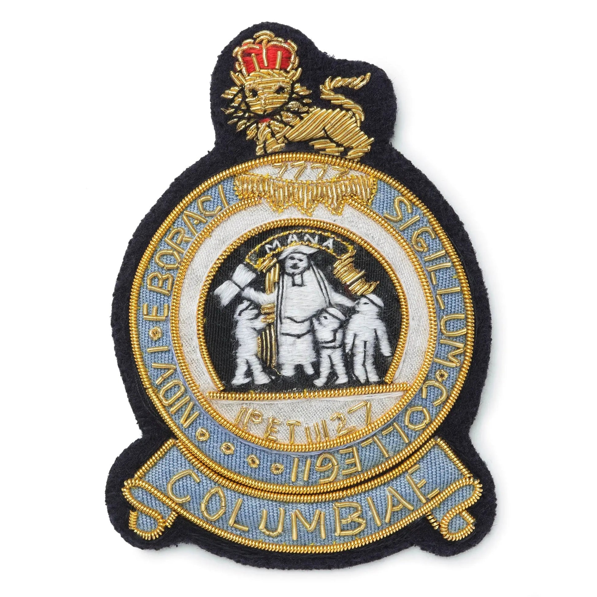 Columbia University Blazer Badge by Benson & Clegg