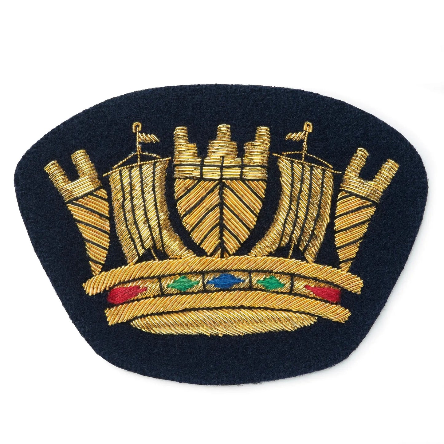 Royal Naval Coronet Blazer Badge by Benson & Clegg