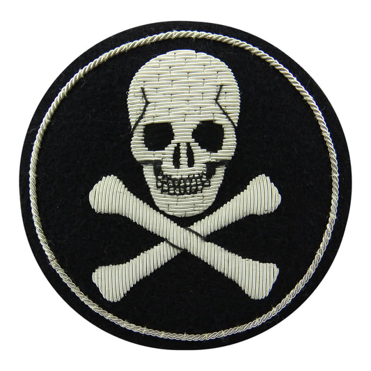 Skull & Crossbones Blazer Badge by Benson & Clegg
