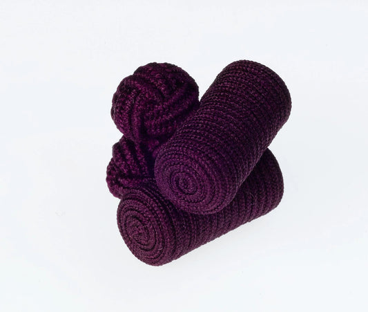 Purple Barrel Cufflinks by Ringhart Shirting Fabrics by Ringhart Shirting Fabrics