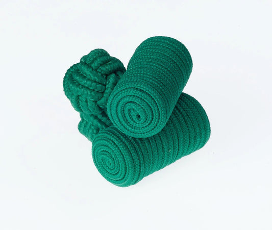 B23 Green Barrels Cufflinks Ringhart Shirting Fabrics by Ringhart Shirting Fabrics