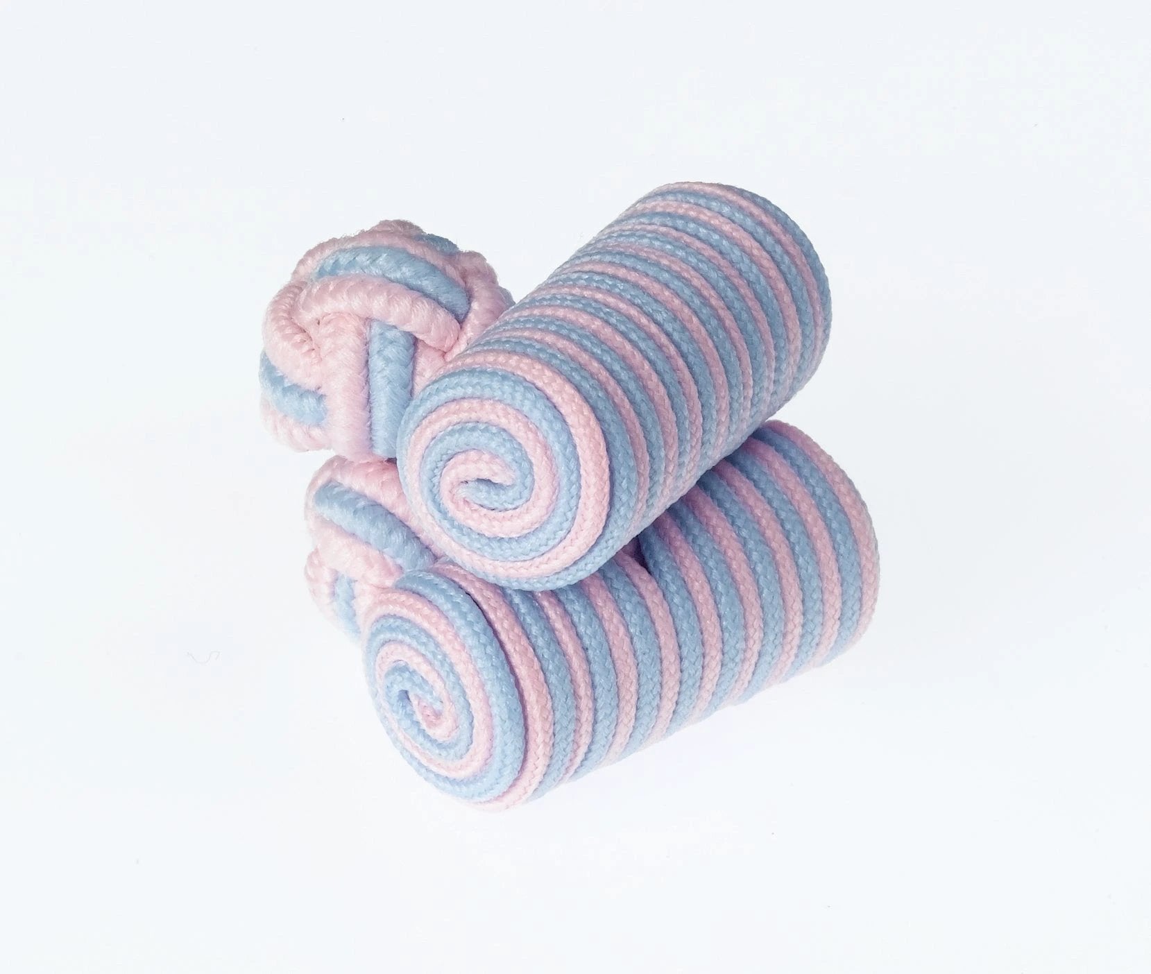 Pink And Sky Blue Barrels Cufflinks By Ringhart Shirting Fabrics by Ringhart Shirting Fabrics