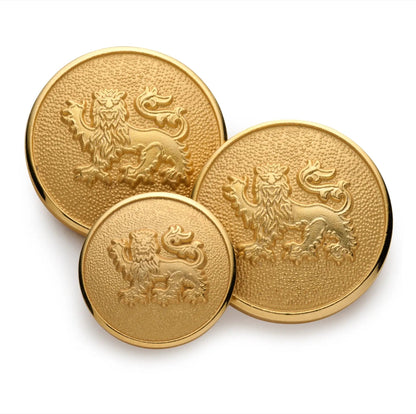 Lion Passant Guardant Blazer Button by Benson & Clegg