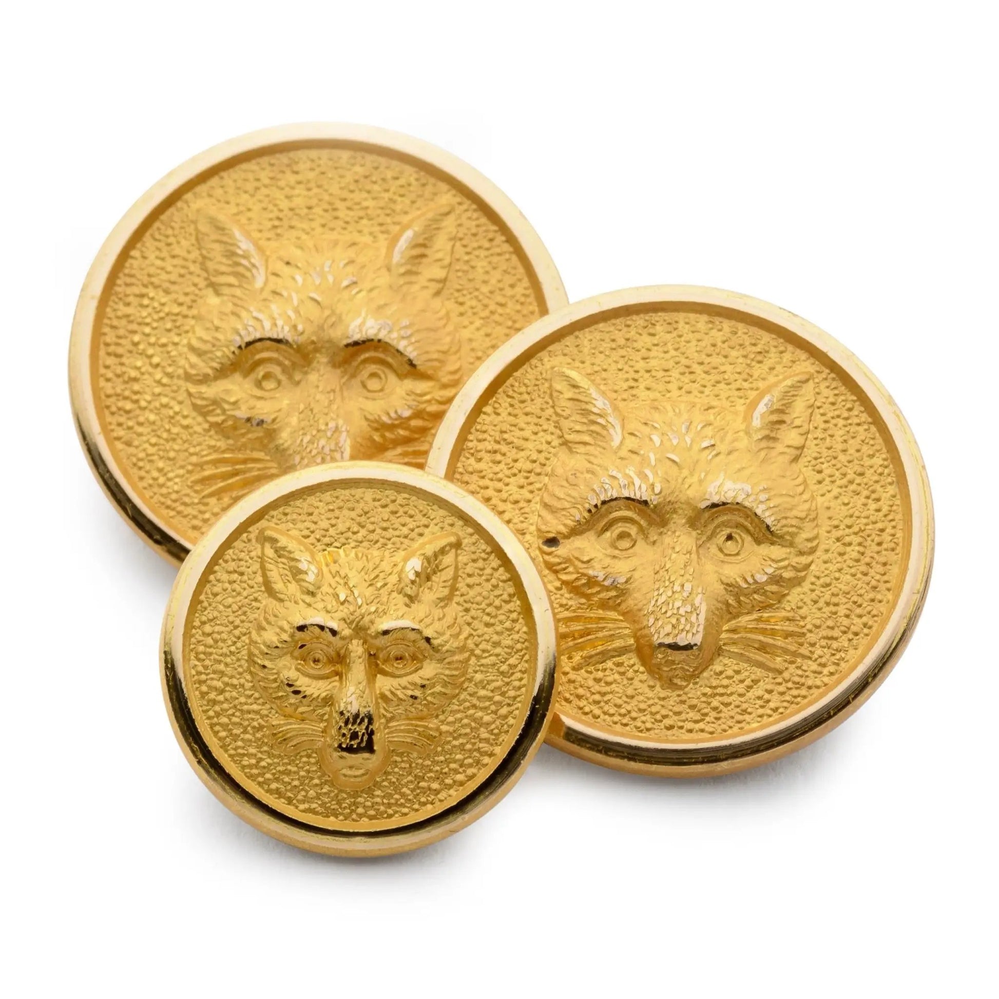 Fox Mask Blazer Button Set by Benson & Clegg