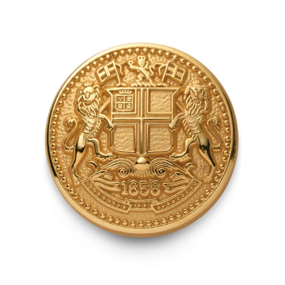 East India Company Blazer Button In Gold by Benson & Clegg