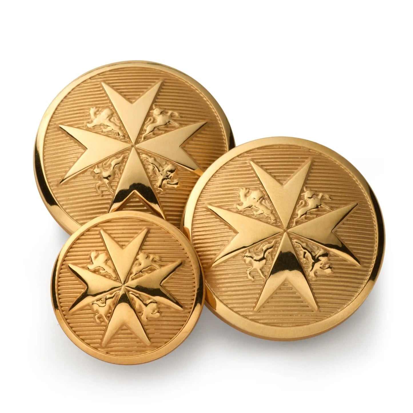 Maltese Cross Blazer Button Set by Benson & Clegg