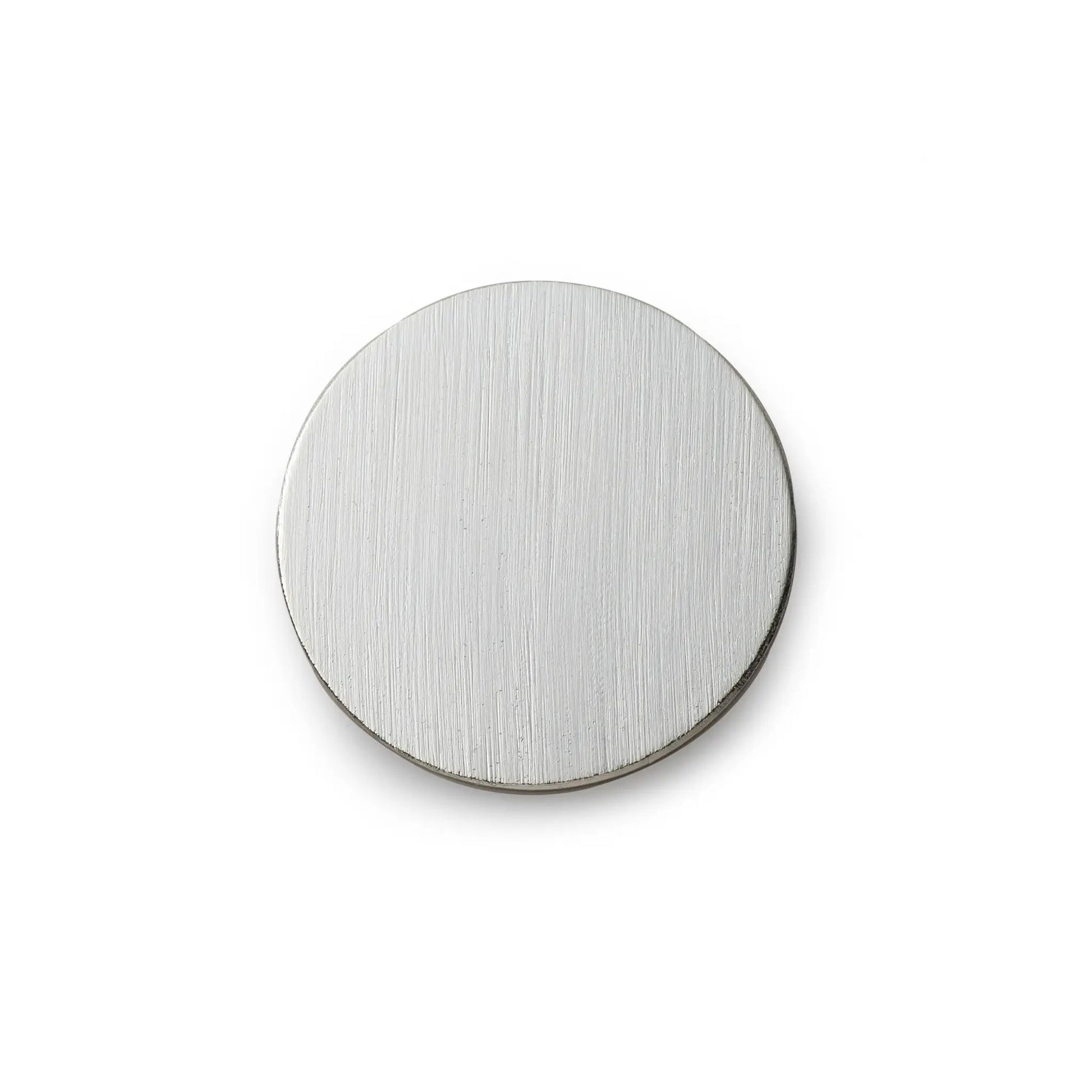 Brushed Silver Blazer Button by Benson & Clegg