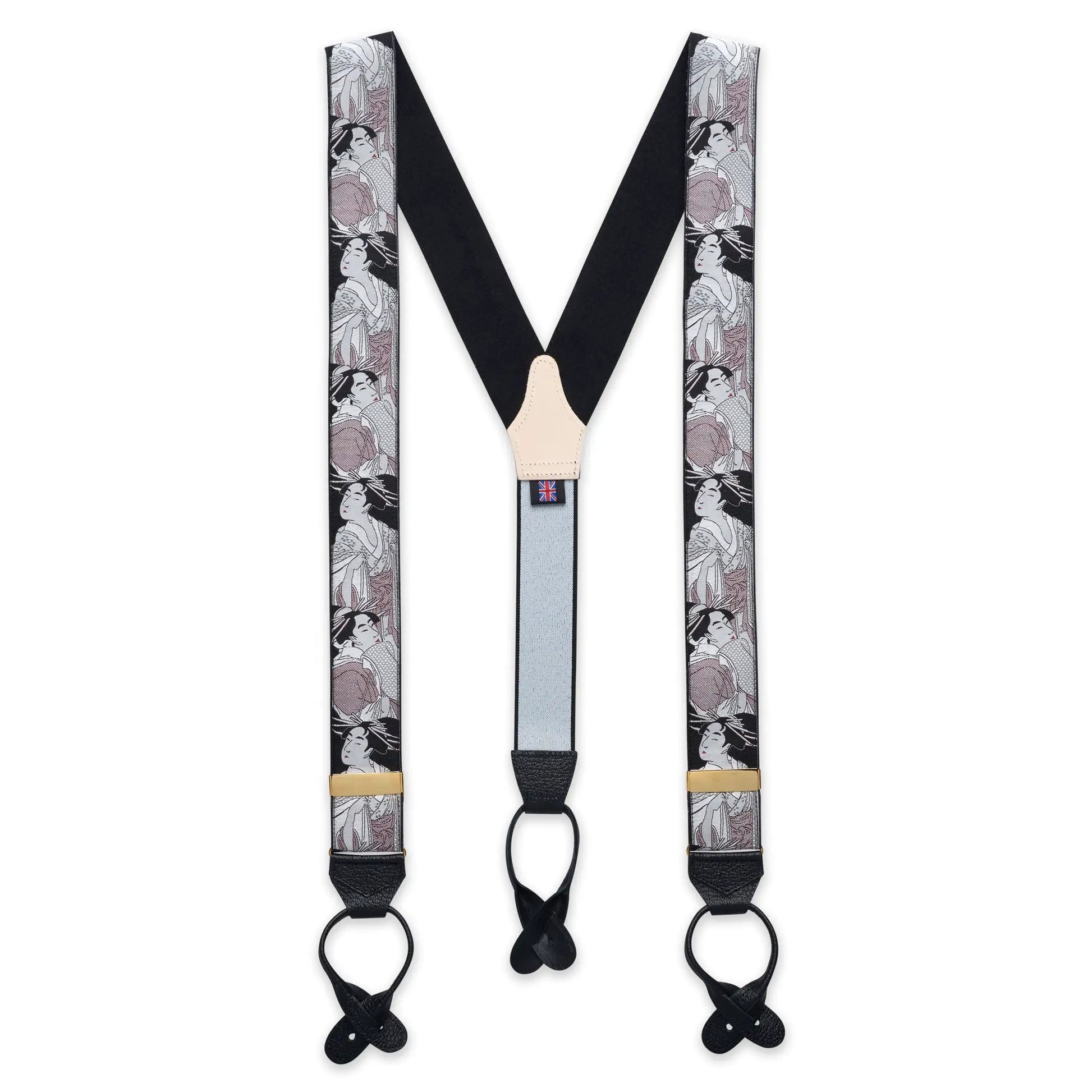 Japanese Lady Limited Edition Luxury Braces by Benson & Clegg