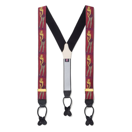 Pinup Limited Edition Luxury Braces by Benson & Clegg