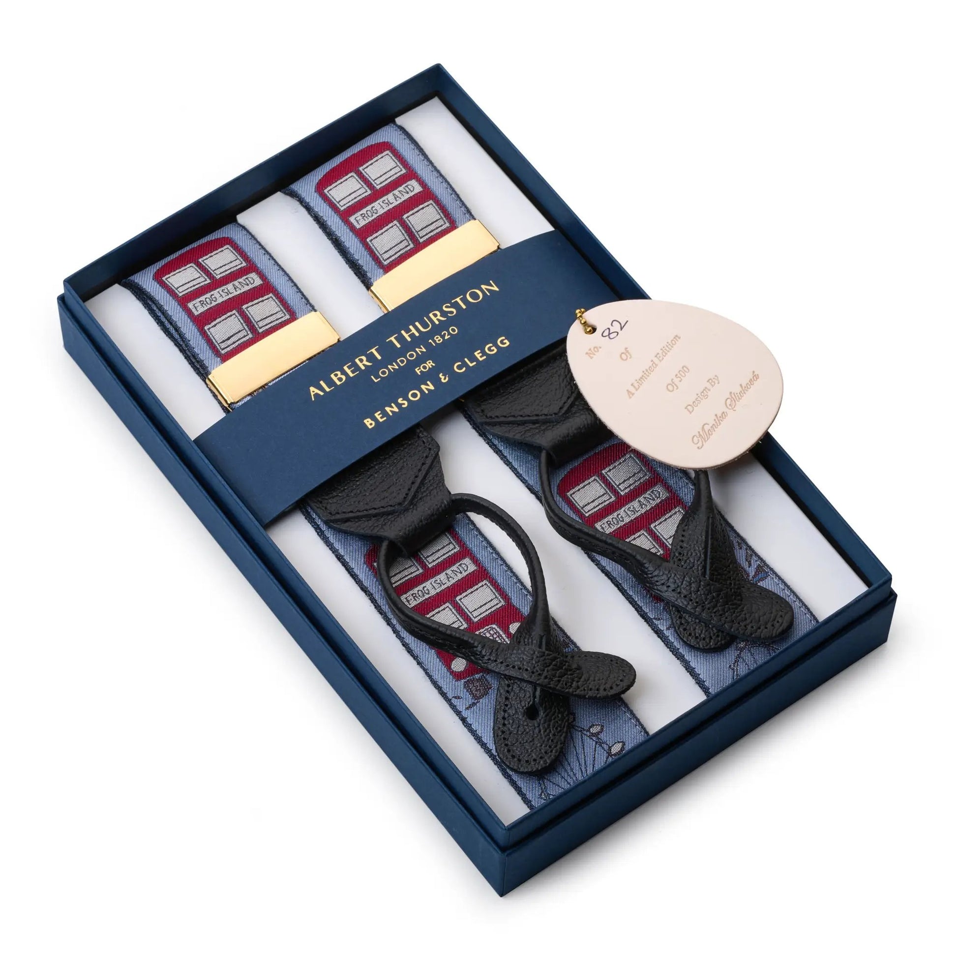 London Life Limited Edition Luxury Braces by Benson & Clegg