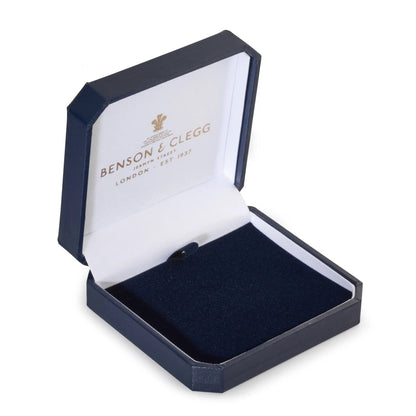 Bull And Bear Blazer Button Set In Gold by Benson & Clegg