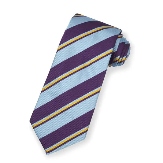 City Of London Yeomanry Silk Reppe Tie by Benson & Clegg