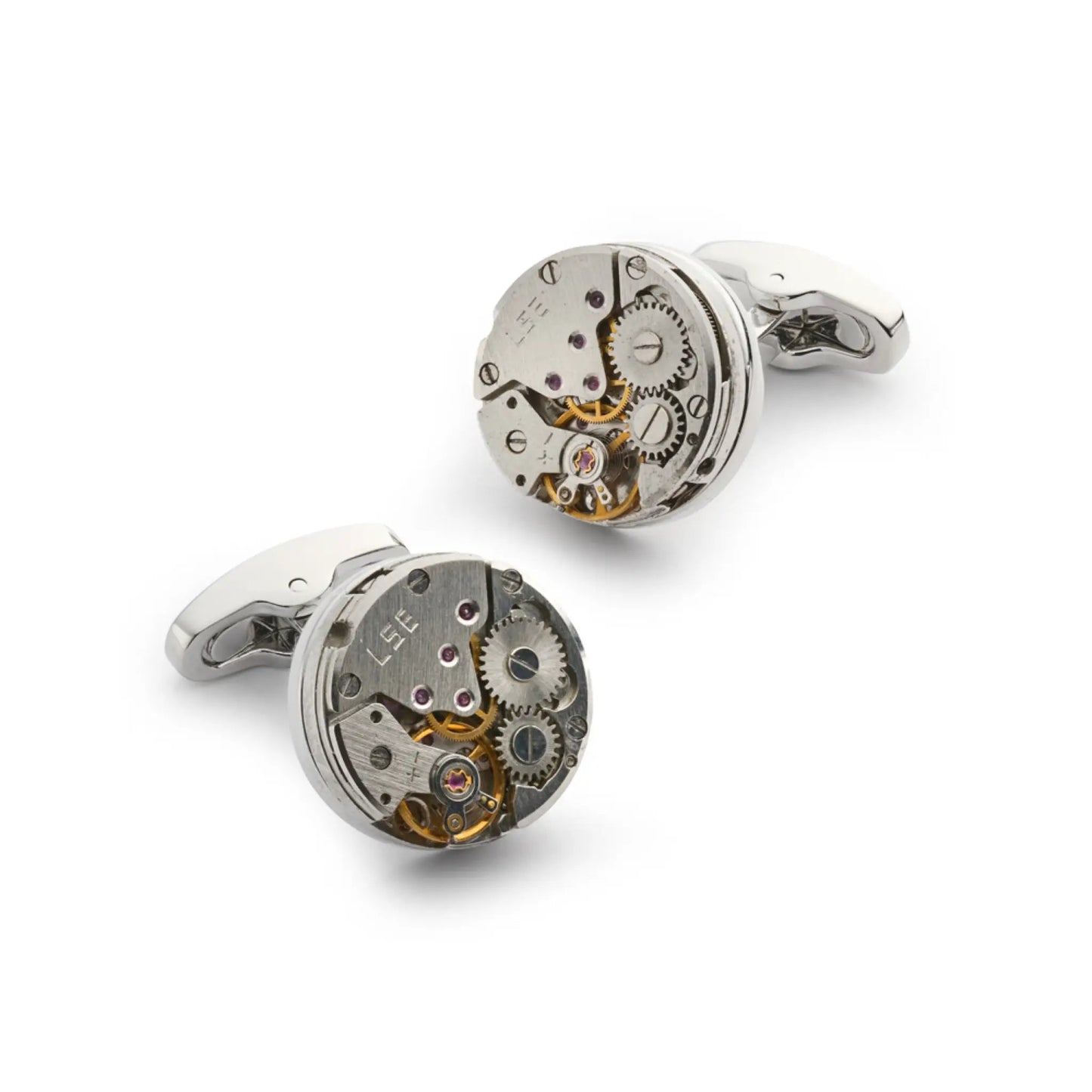 Watch Movement Cufflinks by Benson & Clegg