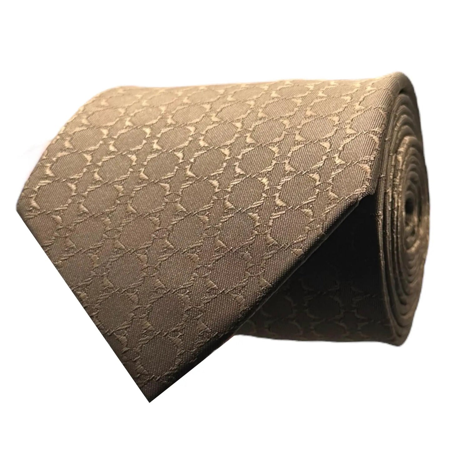 Chocolate Textured Tie by OFL Ties