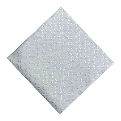 Light Blue Textured Pocket Square by OFL Ties