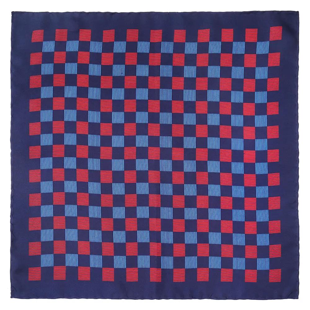 Countryside Hare (Wool & Silk Mix) Pocket Square In Brown by Benson & Clegg