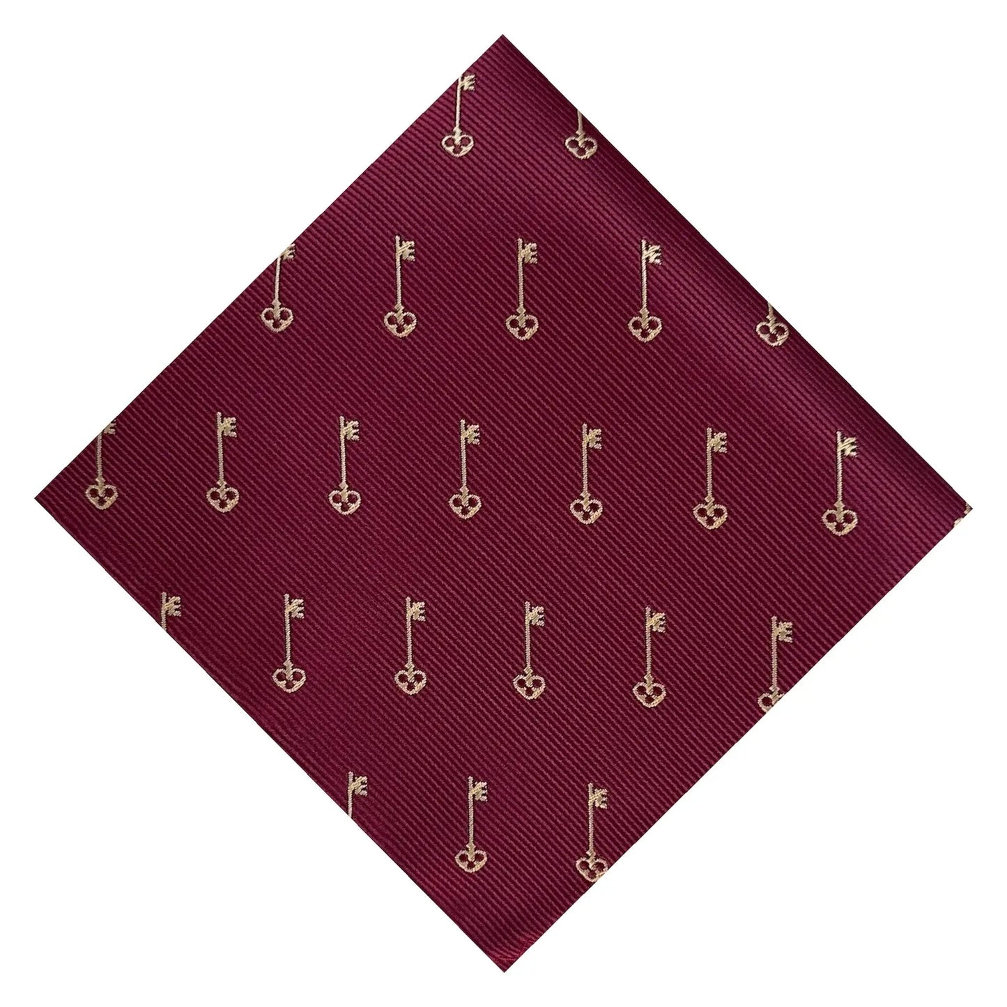 Key Pocket Square by OFL Ties