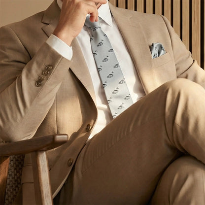 Aston Martin Ejector Seat Pocket Square by OFL Ties