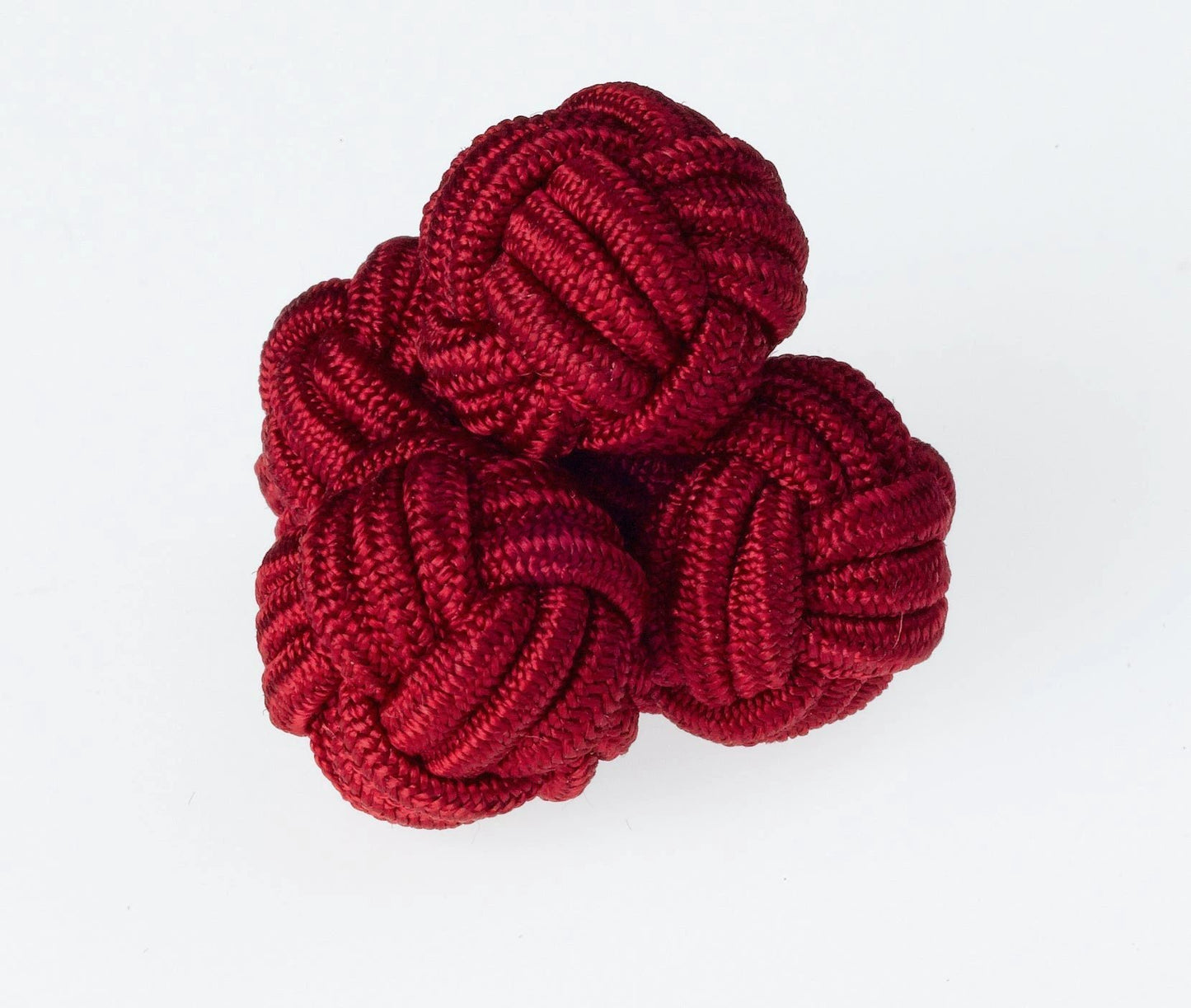 K13 Ruby Knots Cufflinks By Ringhart Shirting Fabrics by Ringhart Shirting Fabrics