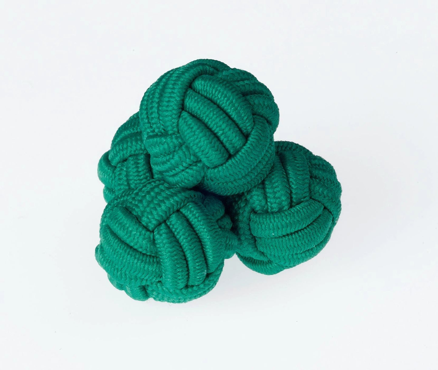K23 Green Knots Cufflinks by Ringhart Shirting Fabrics by Ringhart Shirting Fabrics