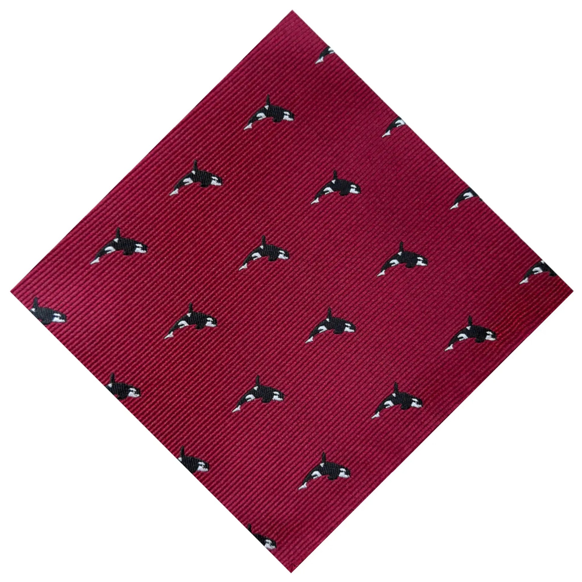 Orca Pocket Square by OFL Ties