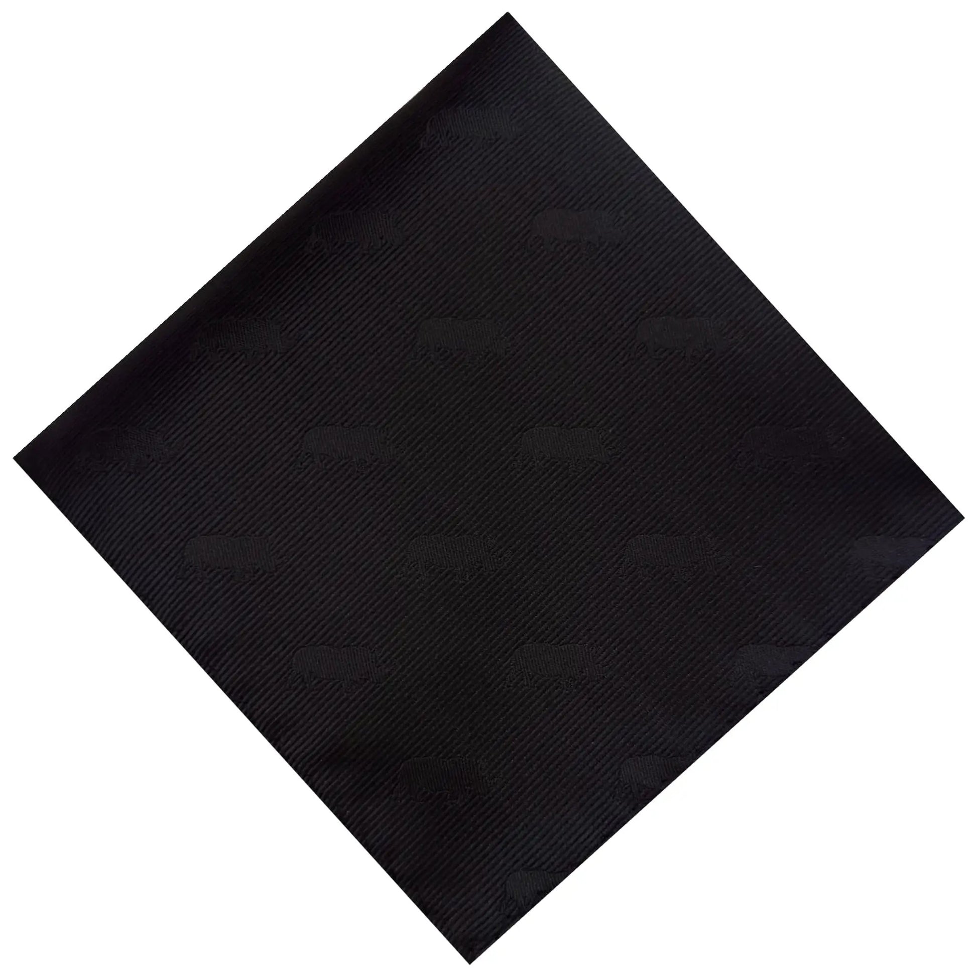 Black Rhino Pocket Square by OFL Ties