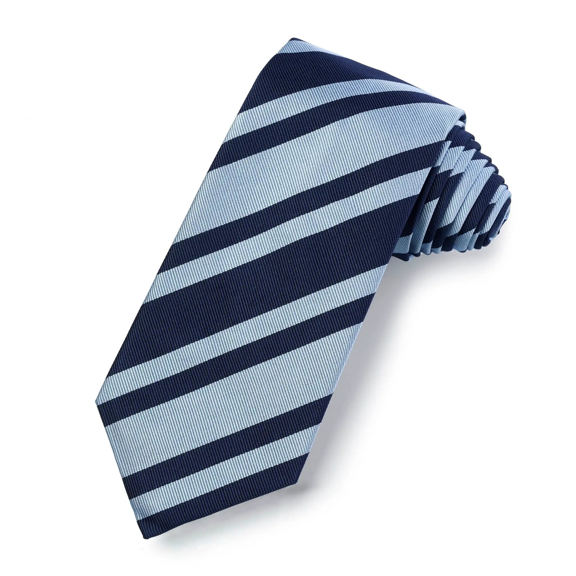 Royal Indian Navy Three-Fold Silk Reppe Tie by Benson & Clegg