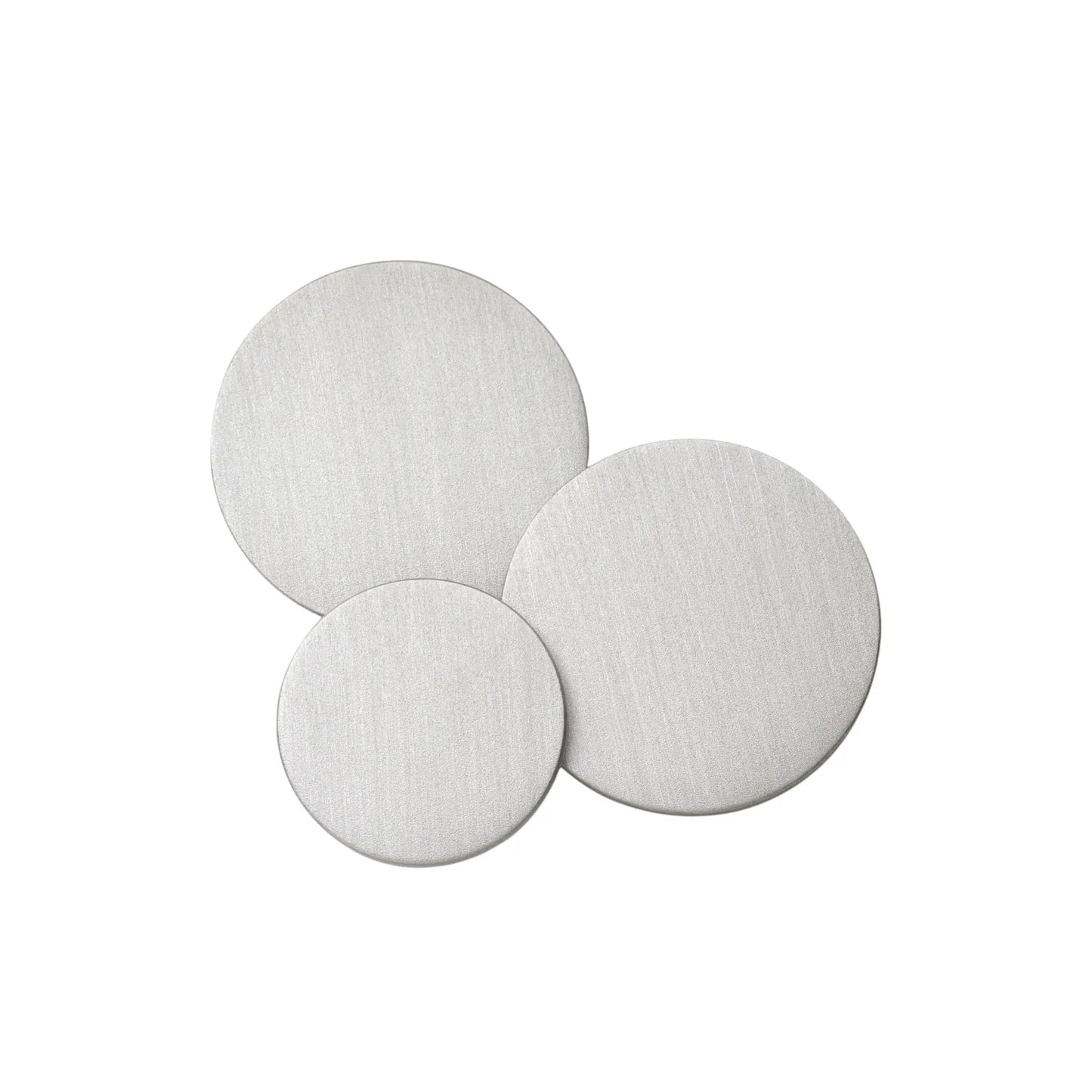 Satin Silver Blazer Button Set by Benson & Clegg