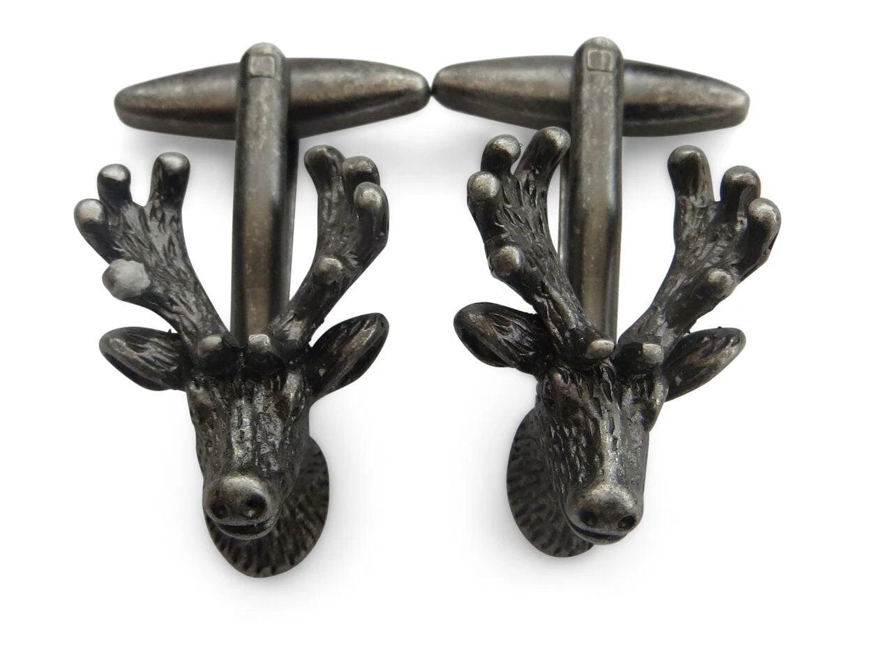 black stag cufflinks by Frederick Thomas Handmade Mens Ties