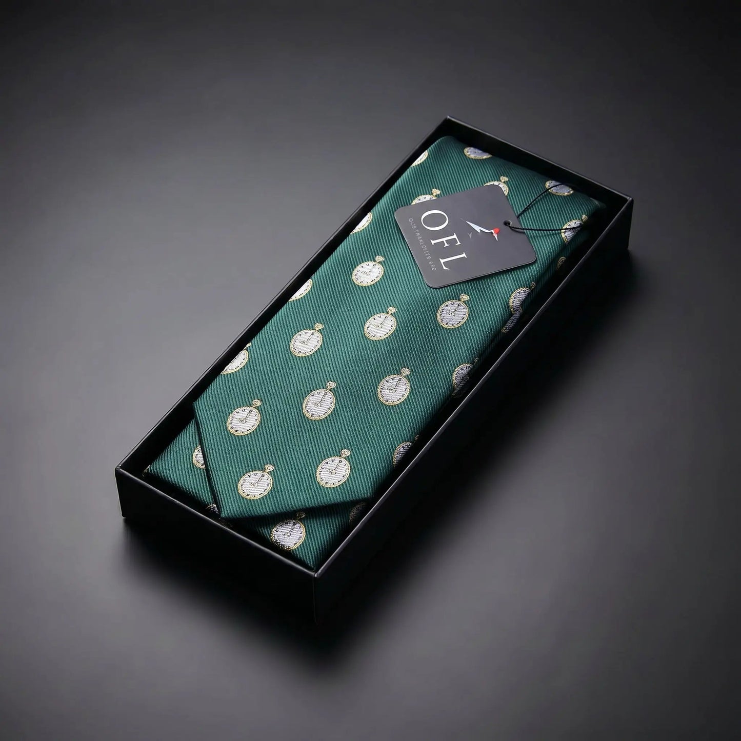 Clock Tie by OFL Ties