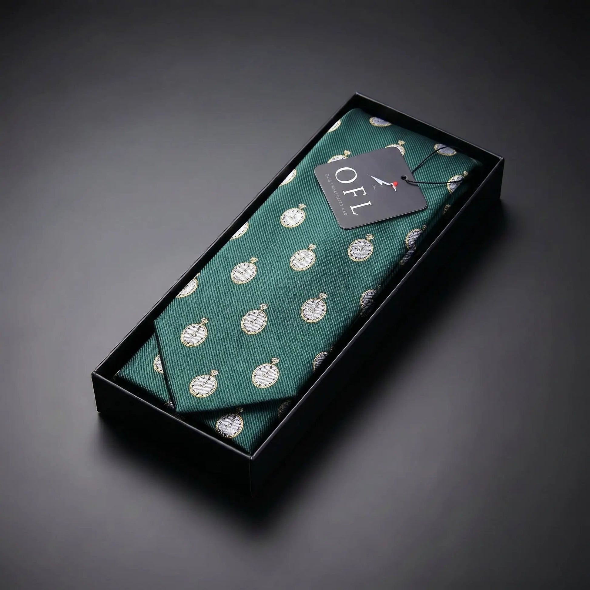 Clock Tie by OFL Ties