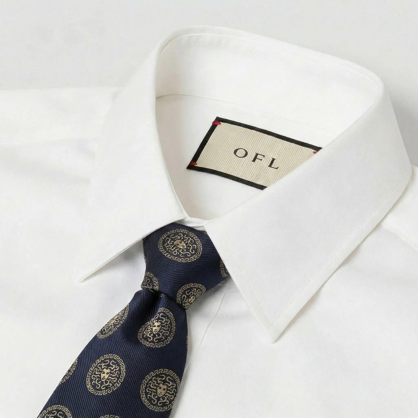 Medusa Tie Black & Gold by OFL Ties
