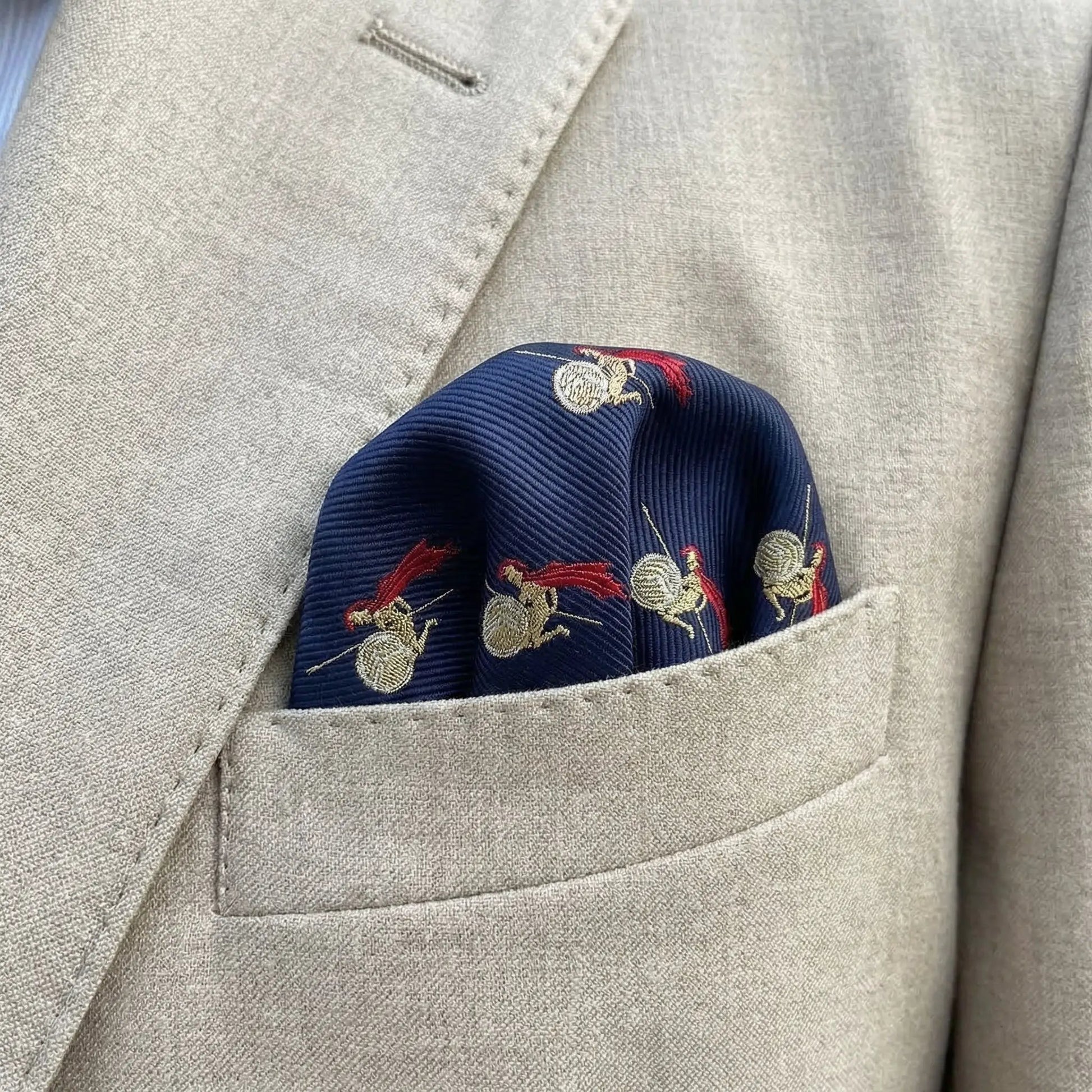 Spartan Warrior Pocket Square by OFL Ties