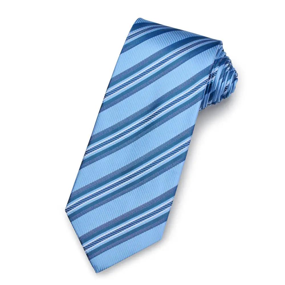 The Highgrove Silk Stripe Tie by Benson & Clegg