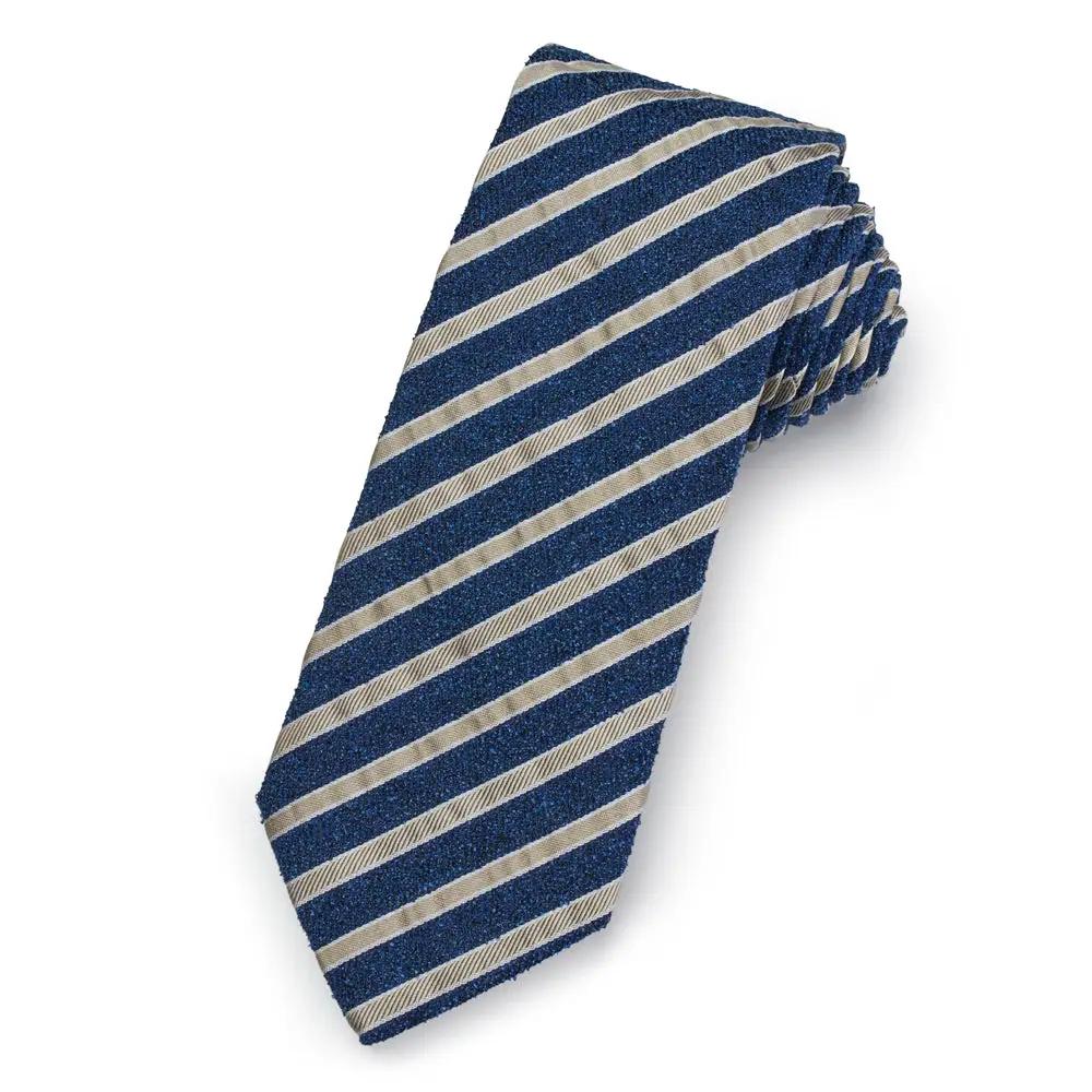 The Etonian Silk Stripe Tie by Benson & Clegg